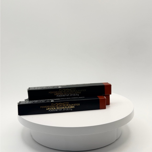 MAC Powder Kiss Velvet Slim Devoted to Chili 877 NEW Authentic 5 pack